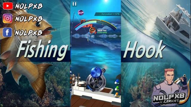 Fishing Hook Mod Apk Unlimited Money Versi 2.4.7 || TERBARU 2023