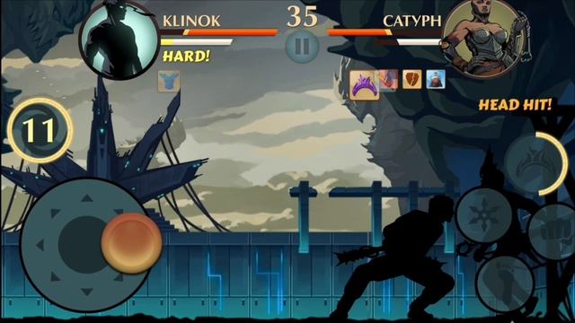 Shadow fight 2/ Рейд на Сатурн / 4 уровень подземелья смотреть онлайн