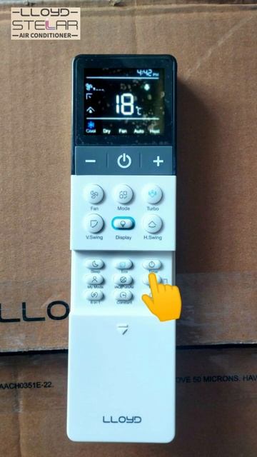 Lloyd Stellar Ac Remote Full Function || lloyd stelar/stylus ac remote use #stellar