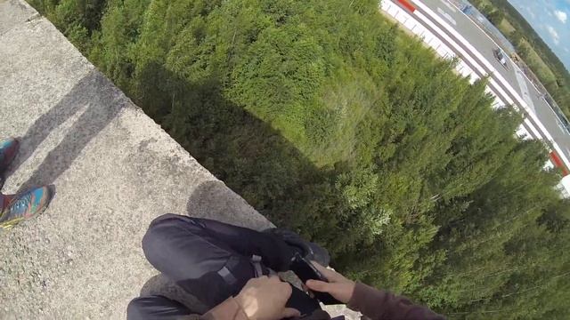 Прыжки с Крематория с командой RAPT - Саша смотреть онлайн