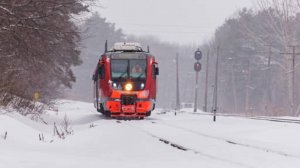 В Ростовской области поезда дальнего следования задержаны из-за снегопада
