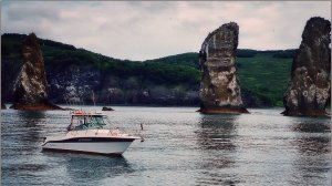 Камчатка, сплав, вулканы, океан, горы