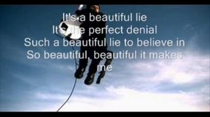 30 seconds to mars lyrics a beautiful lie
