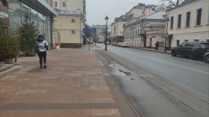 «Прогулка по Малой Никитской. Москва январь 2025».