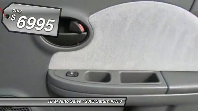 2003 Saturn ION 3 Bayville NJ 08721 смотреть онлайн