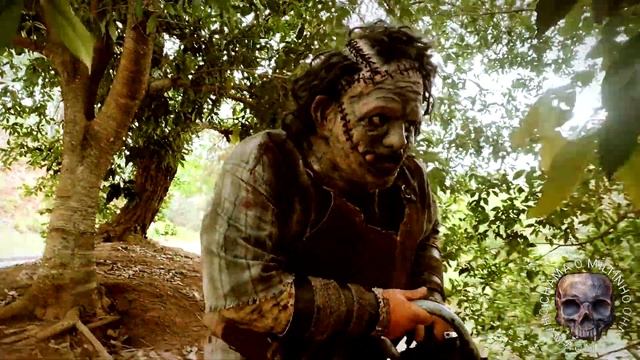 📽COSPLAYER LEATHERFACE O MASSACRE DA SERRA ELÉTRICA🎬😱 смотреть онлайн