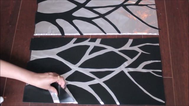 DIY Aluminum foil wall art   diy wall decor  craft Angel