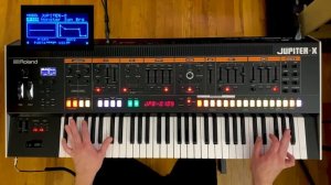 Roland Jupiter X - Jupiter 8 Sounds Demo