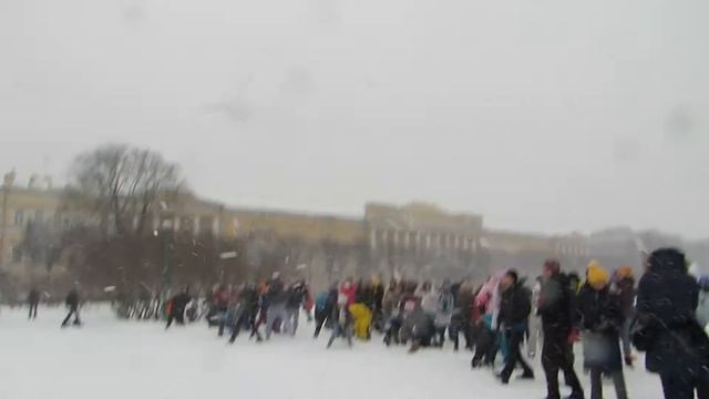 Снежная битва 10.01.15. смотреть онлайн