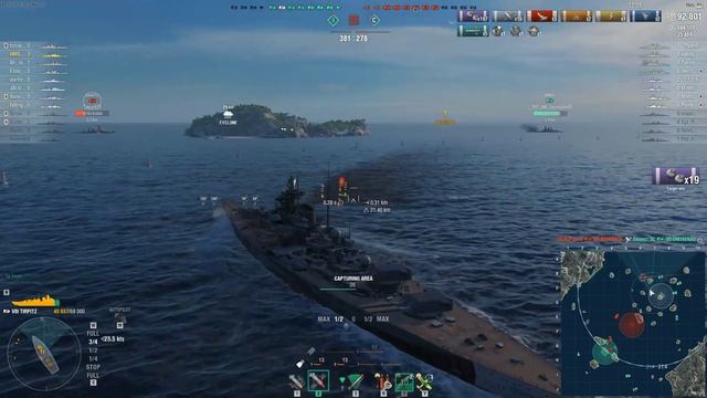 Tirpitz-Best DD in the game 7 kills смотреть онлайн