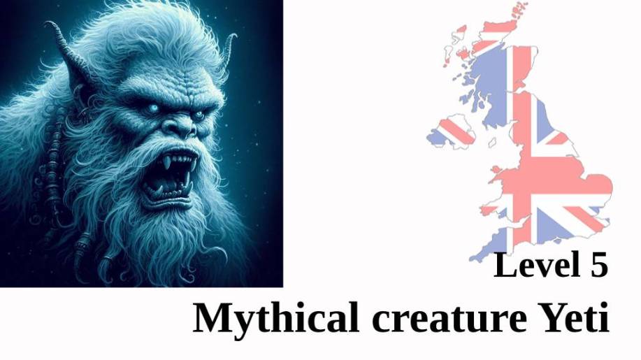 Mythical creature Yeti