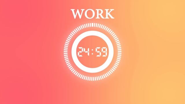 1H Pomodoro Technique | Study Timer 2x 25 Min | Focus Session смотреть онлайн