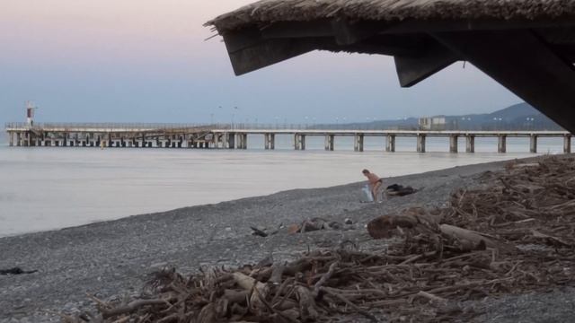 Искупаться на рассвете в Лазаревском - Классно! Вот и НОЯБРЬ - встречайте! смотреть онлайн
