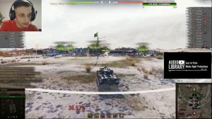 Т-62А - Машинка с пулемётом - ( мир танков wot стрим гайд World of Tanks ! )