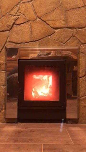 Печь для бани и сауны "Новаслав" Панорама, Пруток-Панорама в работе смотреть онлайн