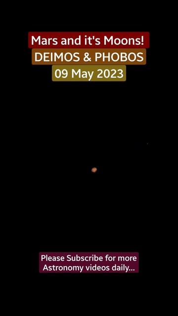 Moons of Mars! Deimos and Phobos #youtubeshorts #shorts #astronomy #trending #trendingnow #mars #es смотреть онлайн