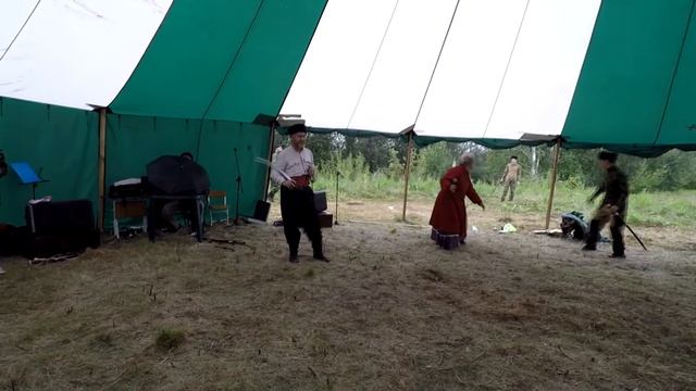 Уральские казаки на фестивале Уральский хоровод 2021