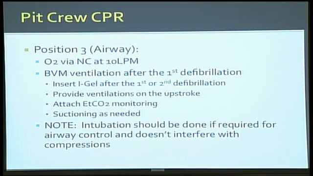 2015 PCEP January High Performance CPR Science and Application