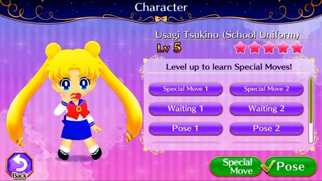 Sailor Moon Drops / Usagi Tsukino (School Uniform) Full Version