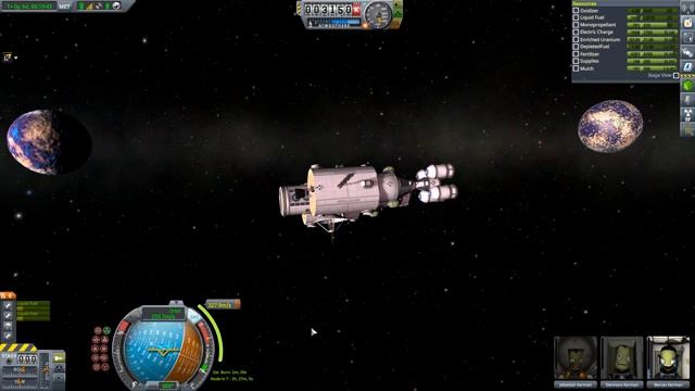 KSP 1 3 карьера с модами #233 перелет с Бутэя на Киббос