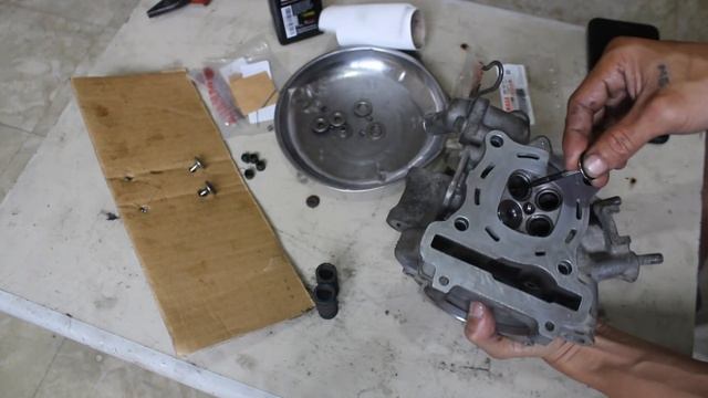 Yamaha Sniper 135 Cylinder Head Assemble Part1|jupiter mx135 lc yamaha смотреть онлайн