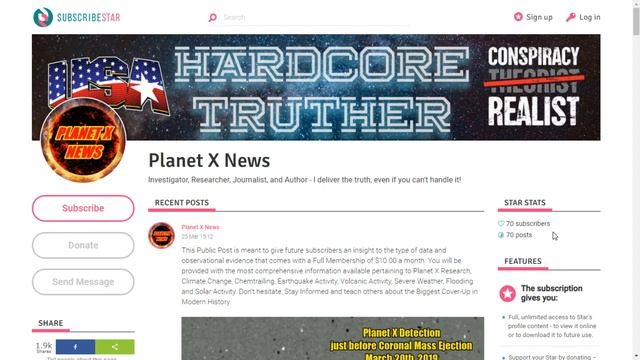 Planet X News - Updated Info on Our New Private Platform 3/25/19 смотреть онлайн