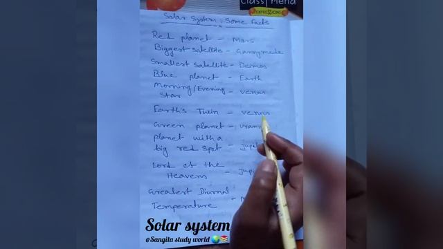 solar system II Planet ll some Facts Geography #shorts смотреть онлайн