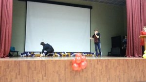 Номер первокурсников на посвящении в студенты