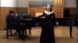 N. Rimsky-Korsakov scene of Fevronia - EKATERINA SEMENOVA -soprano Daniil Chzhan - piano part