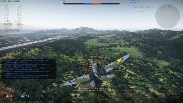 War Thunder | Spitfire F Mk.XIVc — нежные крылышки не только у «Олвэйз» смотреть онлайн