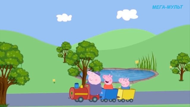 Свинка Пеппа Новые Серии На русском Мумия Нападает На Пеппу. Peppa Pig смотреть онлайн