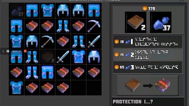 Enchanting armours and books😇PLANET CRAFT| PLANET OF CUBES смотреть онлайн