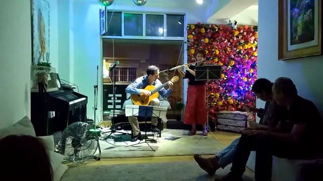 Венера и Костадин Ланджови-флейта и китара- Без име-авторска композиция на Костадин Ланджов