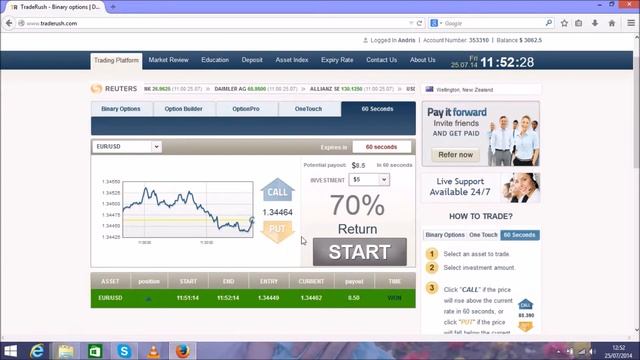 бинарные опционы 60 секунд стратегия .От 15.000$ в Неделю смотреть онлайн