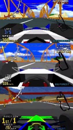 Virtua Racing | Sega | Genesis vs 32X vs Saturn