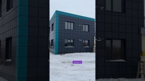 Как выглядит фасад из металлокассет
