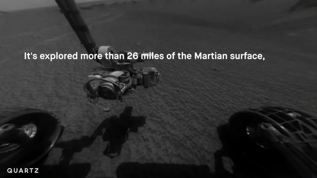 NASA's Mars rover Opportunity is stuck in a huge dust storm