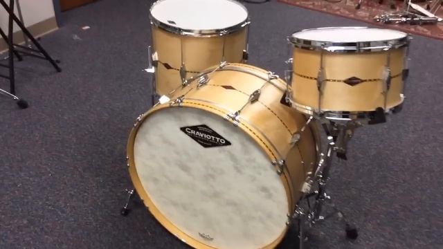 Steve Maxwell with Craviotto Center Stage drum set new sizes смотреть онлайн