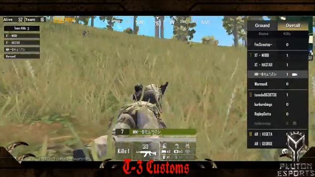 Pluton Esports T-3 Custom- Sanhok смотреть онлайн