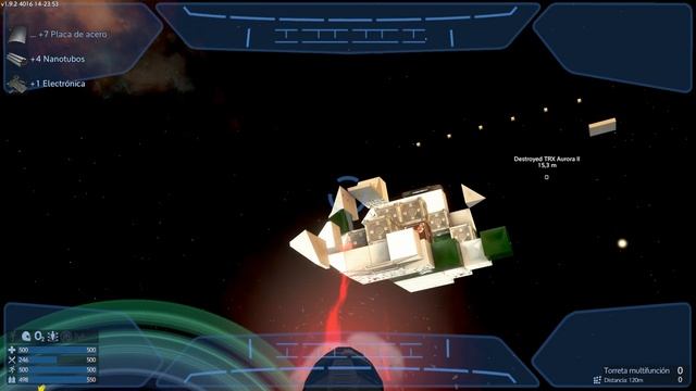 Empyrion   Galactic Survival 1 9 1 desmontamos naves enemigas con la torreta