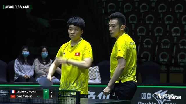FULL MATCH | Lebrun/Yuan vs Wong/Doo | XD SF | #SaudiSmash 2024 смотреть онлайн
