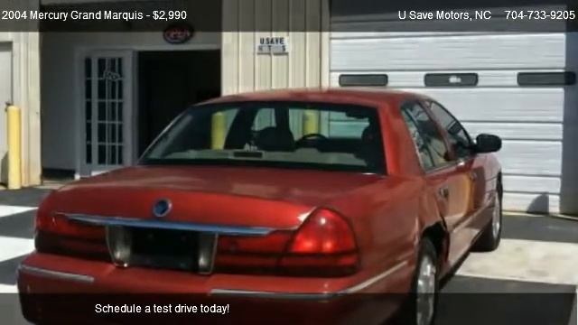 2004 Mercury Grand Marquis LS Premium - for sale in Charlotte, NC 28227 смотреть онлайн