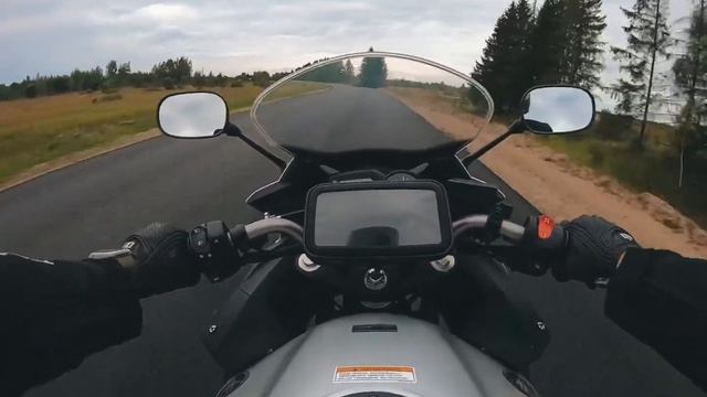 Yamaha Xj6 Diversion. Speed 195 km/h смотреть онлайн