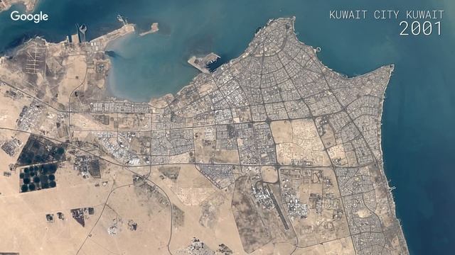 Google Timelapse: Kuwait City, Kuwait смотреть онлайн