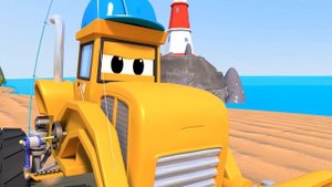 Детские мультфильмы с грузовиками - Кто-то украл кукурузу у Монстра БУЛЬДОЗЕРа Майка! - Монстр Трак