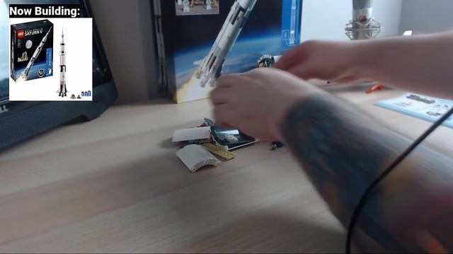 Lego Saturn V - More Chilled Building Stream #2 смотреть онлайн
