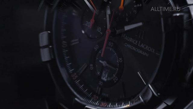 Обзор часов Maurice Lacroix Aikon E-Commerce Full Black и Black & Orange смотреть онлайн
