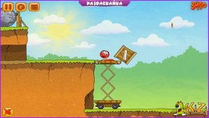 Red Ball 3 - КРАСНЫЙ ШАРИК и ЧЕРНЫЙ ШАР ЗЛОДЕЙ (4 серия). Игра как МУЛЬТИК для детей