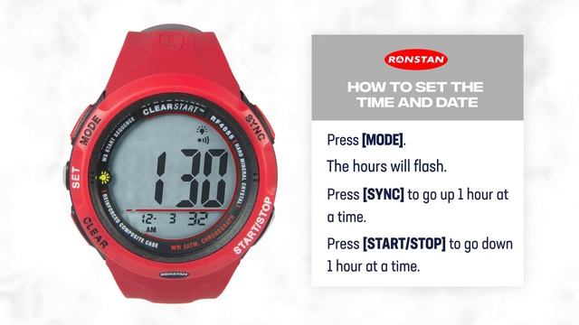 Instructions on how to use Ronstan ClearStart™ Race Timer and Watches смотреть онлайн