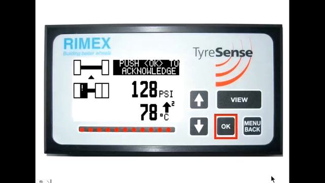 TyreSense Display Unit смотреть онлайн